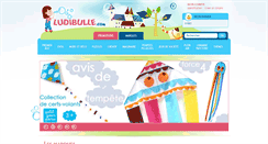 Desktop Screenshot of ludibulle.com